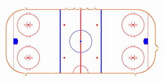 Hockey Line Markings Set